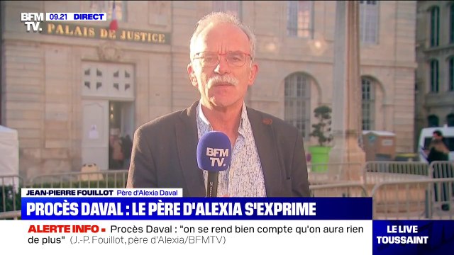 Jean-Pierre Fouillot: Le Jonathann qu'on a élevé (...) celui-là, je serais tenté de dire que je l'aime encore, mais le Jonathann meurtrier (...) c'est fini, c'est terminé