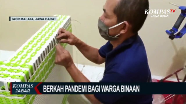 Produk Kerajinan Warga Binaan Banjir Pesanan di Masa Pandemi