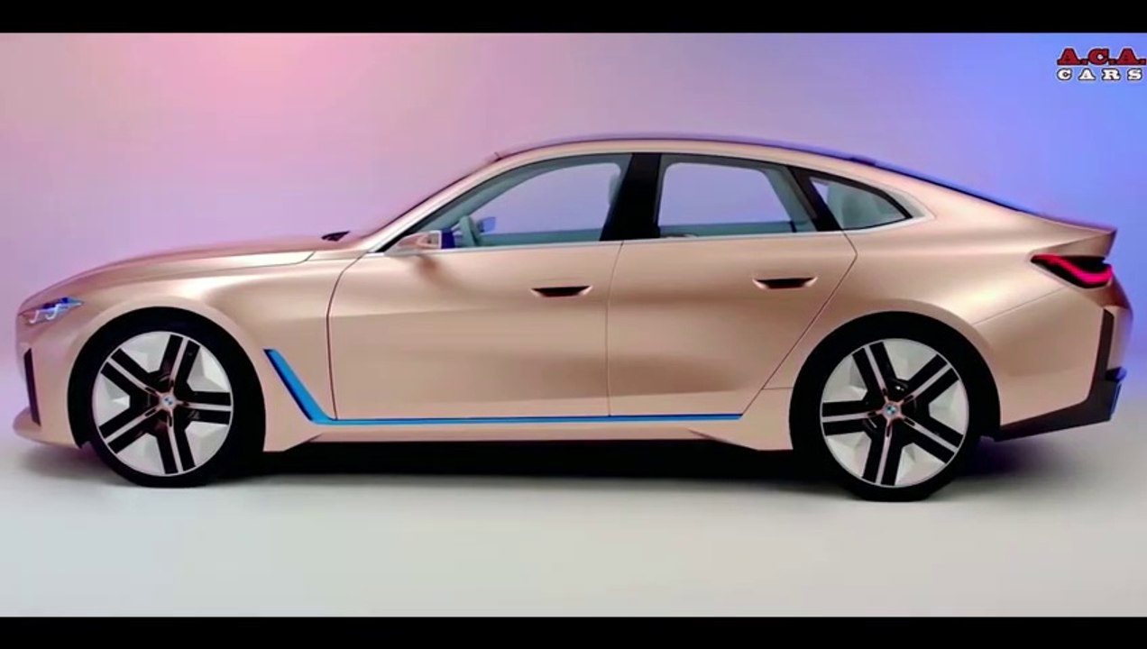 NEW - 2021 BMW i4 530hp Super Sport - INTERIOR and EXTERIOR Full HD 60fps