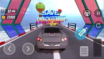 Mega Ramp Stunts Car Games New Car Stunts Games - Impossible Car GT Racing Android GamePlay
