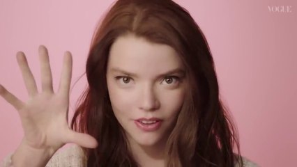 Anya Taylor Joy being cute and funny