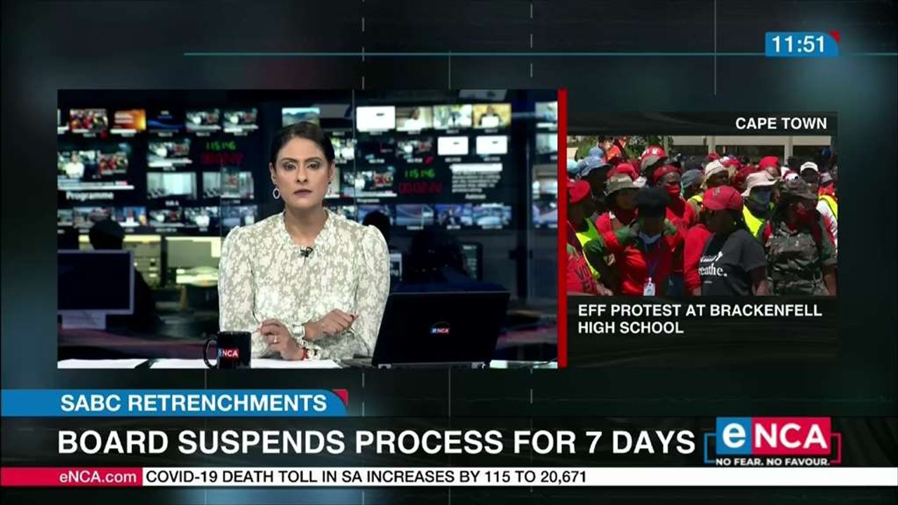 Blackouts expected at SABC