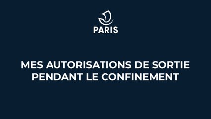 Скачать видео: Mes autorisations de sortie pendant le confinement (FR)