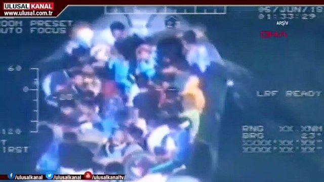 Yunan unsurlarının ittiği 40 göçmen kurtarıldı