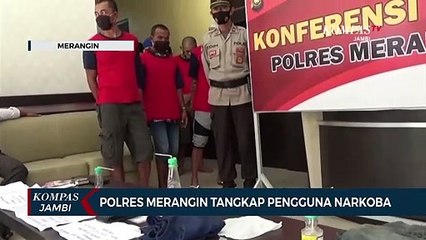 Polres Merangin Tangkap Pengguna Narkoba