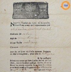 Les attestations de déplacement auraient existé il y a 300 ans, lors de l’épidémie de peste
