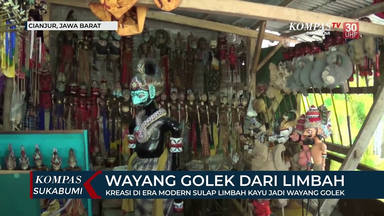 Kreasi Di Era Modern Sulap Limbah Kayu Jadi Wayang Golek