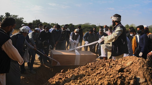 India’s cemeteries fill as nationwide Covid-19 cases surpass 9 million, death toll over 132,000