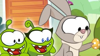 Om Nom Stories: Super-Noms - Easter Bunny - Funny cartoons for kids