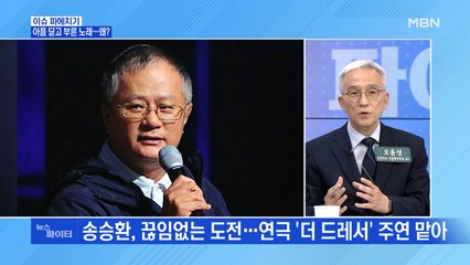 MBN 뉴스파이터-'실명 위기' 송승환에 노래 선물한 양희은…왜?