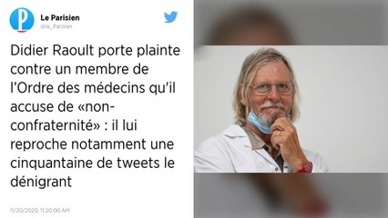Le professeur Didier Raoult porte plainte contre le vice-président de l'Ordre des médecins des Bouches-du-Rhône