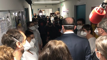 Covid-19. Le Premier ministre au CHU de Brest: « De tout mon cœur, merci ! »