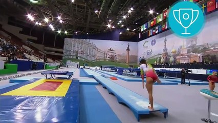Trampoline Gymnastics Skills.