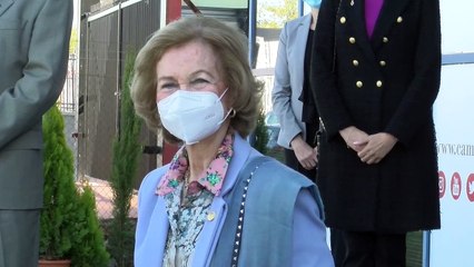 Doña Sofía continúa con su agenda solidaria ajena a todos los escándalos de la Familia Real