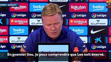 FC Barcelone  : La réponse de Ronald Koeman sur l'affaire Antoine Griezmann-Lionel Messi