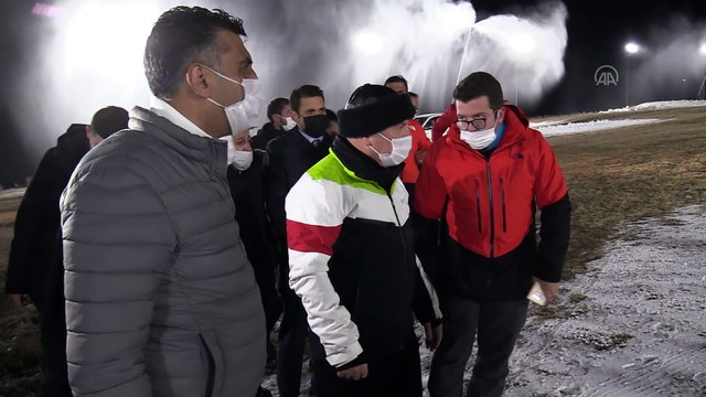 ERZURUM - 'Kar depolama' uygulamasıyla Palandöken'de kayak sezonu erken açılacak