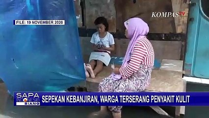Sepekan Banjir Rob Merendam Muara Angke, Warga Terserang Penyakit Kulit