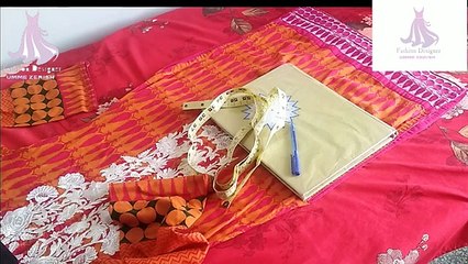 how to measure and cutting kurti kameez