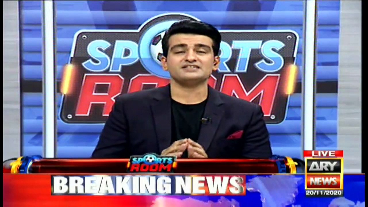Sports Room | Najeeb-ul-Husnain | ARYNews | 20 November 2020
