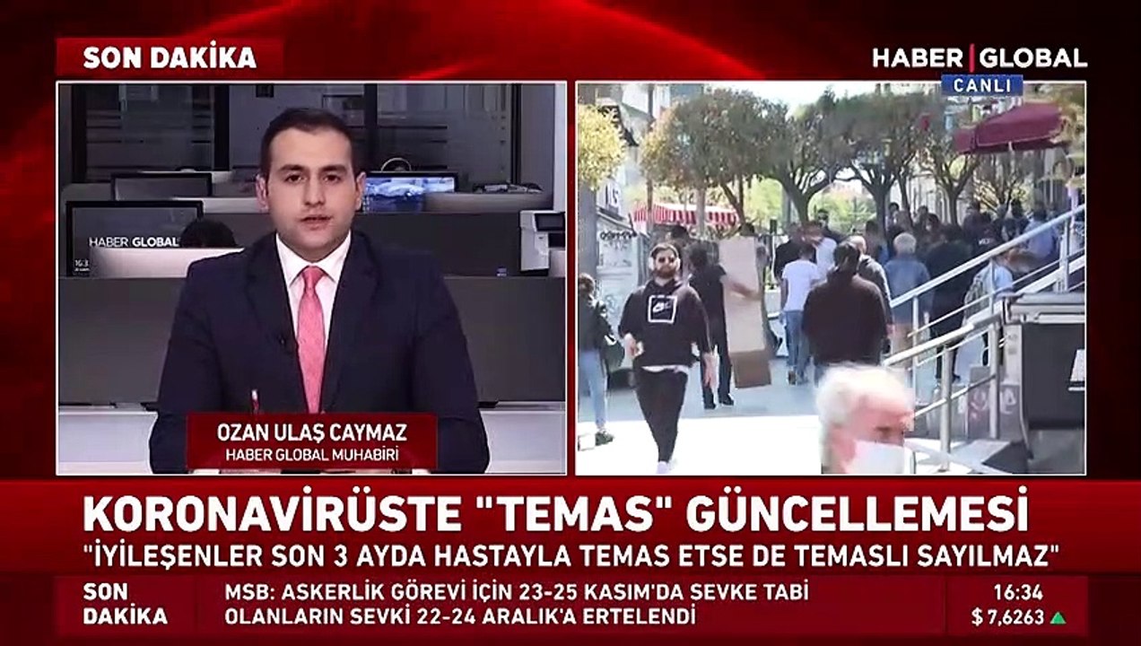 Sağlık Bakanlığı koronavirüs temaslı algoritmasını güncelledi