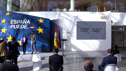 Sánchez, tras la presentación del Plan de Recuperación en La Rioja