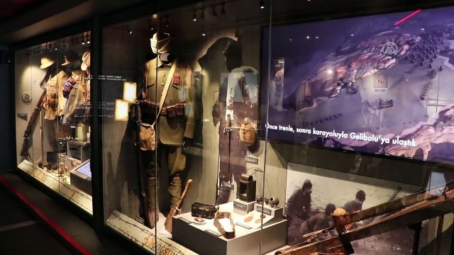 GAZİANTEP - Çanakkale Savaşları Mobil Müzesi 47 ilde 60 bin ziyaretçiyi ağırladı