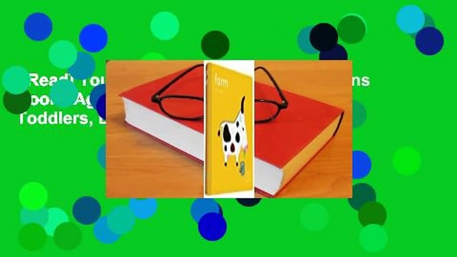 Read] TouchThinkLearn: Farm: (Childrens Books Ages 1-3, Interactive Books  for Toddlers, Board - video Dailymotion