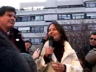 Discours Ségolène à Pontoise avec  Didier Peyrat