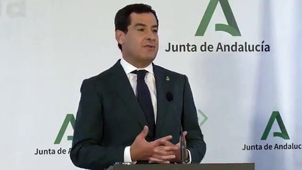 Juanma Moreno: "Disfrutar de las Navidades depende de la responsabilidad y el esfuerzo de todos"