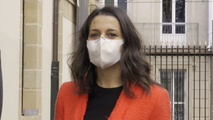 Arrimadas: "El apoyo del PNV hace menos necesarios a Bildu y ERC para sacar adelante los PGE"