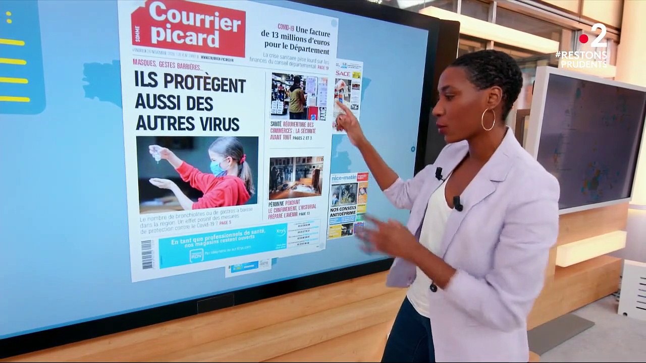 Kiosque à journaux : gestes barrières, conseils antidéprime, solidarité et journée internationale des droits de l'enfant