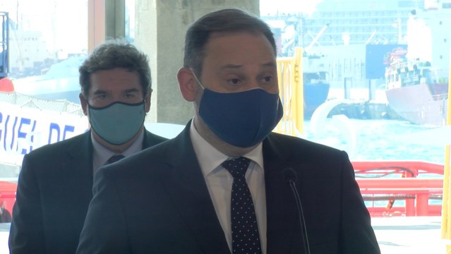 Ábalos admite que conoce que Transmediterránea ha pedido el rescate