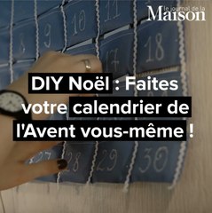 DIY Noël : faites votre calendrier de l'Avent vous-même !