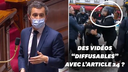 Les vidéos de Benalla diffusables avec l'article 24? Oui, assure Darmanin