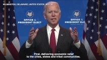 Biden on COVID-19 - universal masking is a 'patriotic duty'
