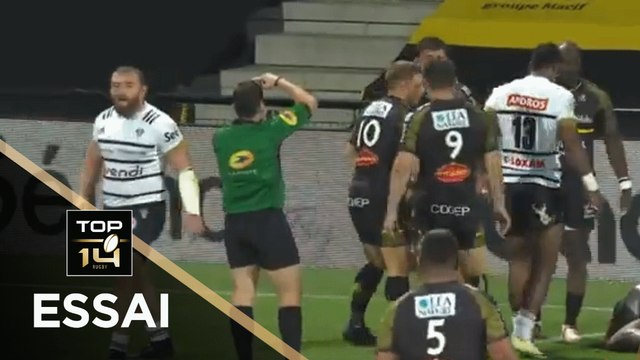 TOP 14 - Essai de PENALITE (SR) - La Rochelle - Brive - J10 - Saison 2020/2021