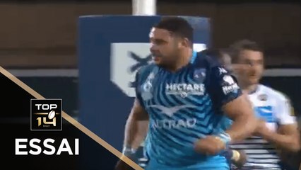 TOP 14 - Essai de Mohamed HAOUAS (MHR) - Montpellier - Bordeaux-Bègles - J10 - Saison 2020/2021