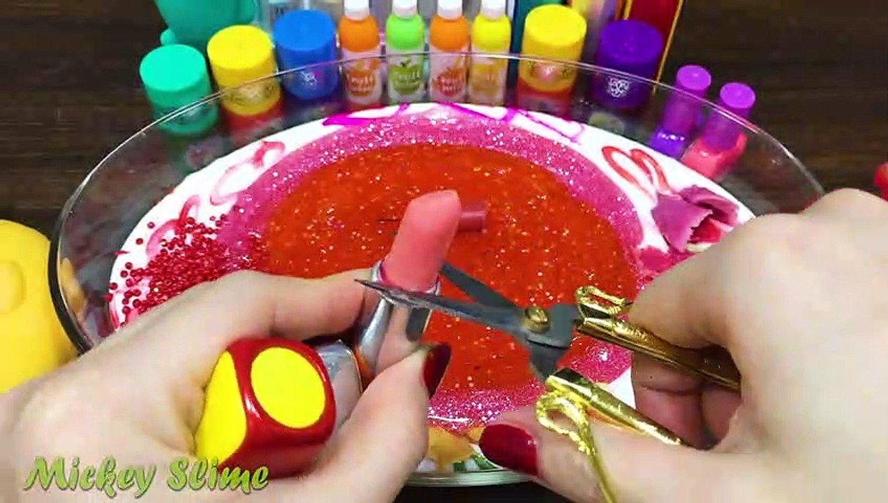 Mixing Random Things into GLOSSY Slime ! Satisf...