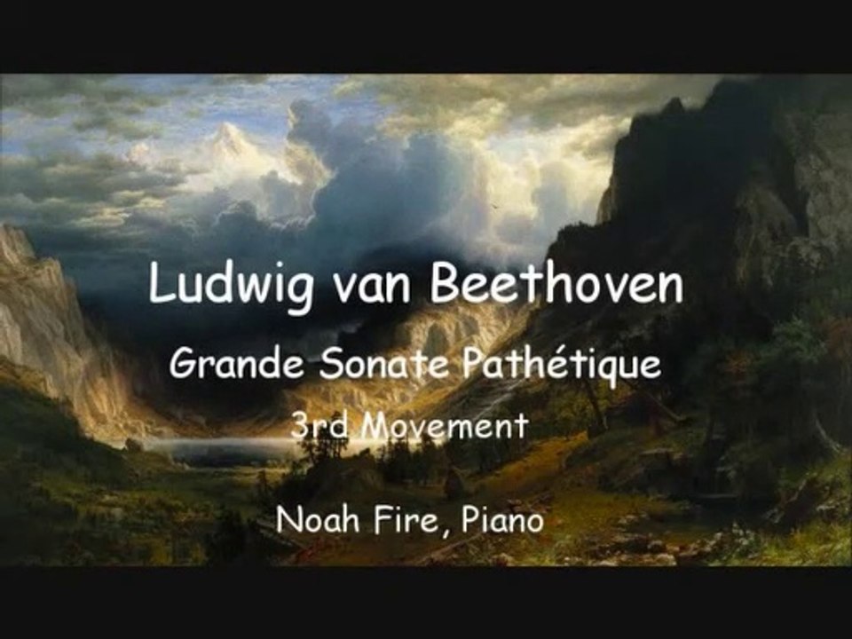 Beethoven Sonata Op. 13 "Pathetique" -- 3rd Movement