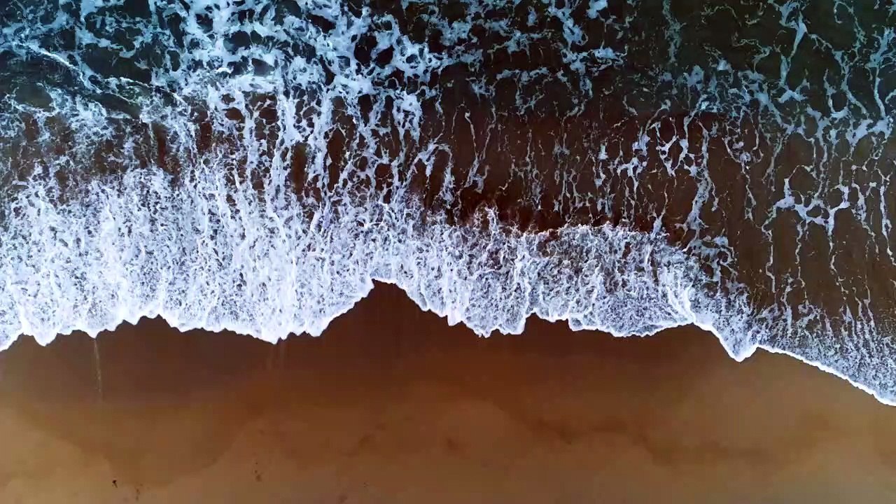 Sea waves from above Nature beautiful scene royalty Free  Stock no copyright background  video, creative common Free for commercial use, dron aerial view 4K- or full HD, in the world