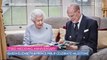Queen Elizabeth and Prince Philip React to Homemade Anniversary Gift from George, Charlotte and Louis!