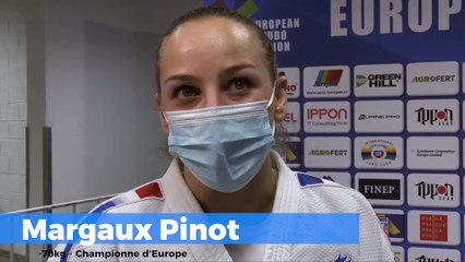 Championnats d’Europe seniors 2020 – Margaux Pinot : « J’adore quand mon judo se libère »