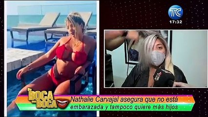 “Estamos muy felices”: ¿Nathalie Carvajal está embarazada?