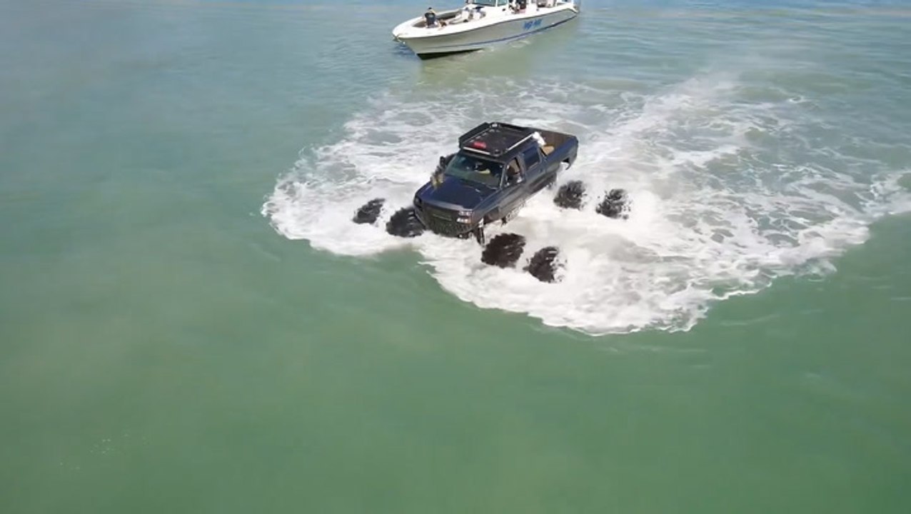 Have You Ever Seen A Truck Drive In Water?