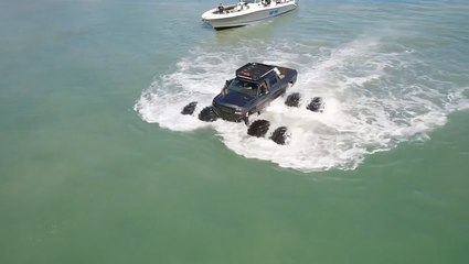 Have You Ever Seen A Truck Drive In Water?