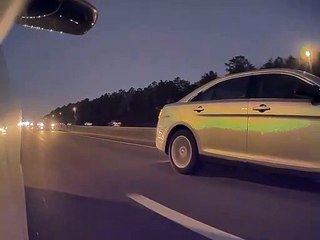 Tesla Swerves Out of Cars Way to Avoid Danger