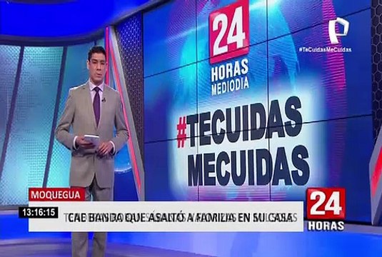 Moquegua: caen tres delincuentes que robaron 20 mil soles y joyas a una familia