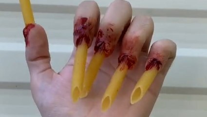 This special effects artist specializes in fingers and toes