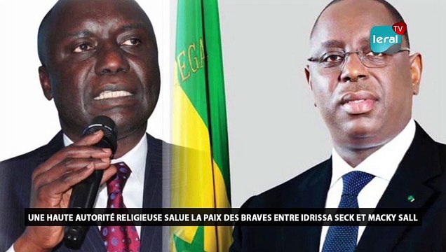 Retrouvailles Idrissa Seck- Macky Sall : une haute autorité religieuse salue la paix des braves et explique pourquoi…