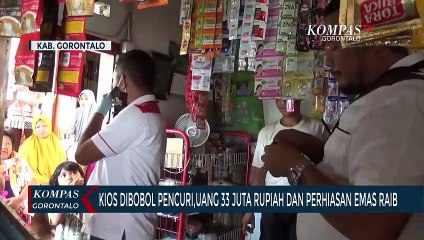 Tải video: Kios Dibobol Pencuri,Uang 33 Juta Rupiah Dan Perhiasan Emas Raib